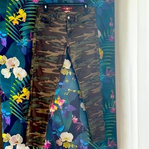 Lucky Brand Camo Skinny Jeans